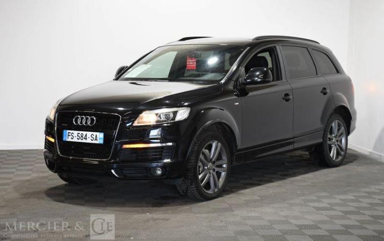 AUDI Q7 3,0 TDI 230 S LINE QUATTRO TIPTRONIC BVA NOIR FS-584-SA