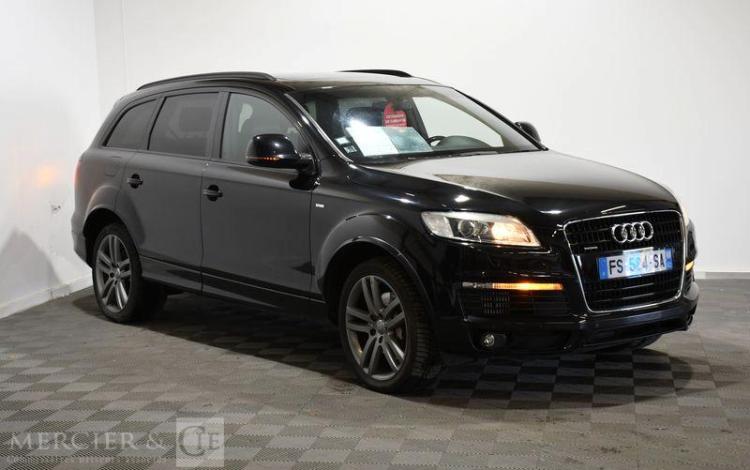 AUDI Q7 3,0 TDI 230 S LINE QUATTRO TIPTRONIC BVA NOIR FS-584-SA
