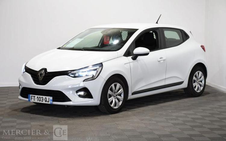 RENAULT CLIO V SOCIETE 1.5 BLUEDCI 85ch AIR NAVI BLANC FT-103-QJ