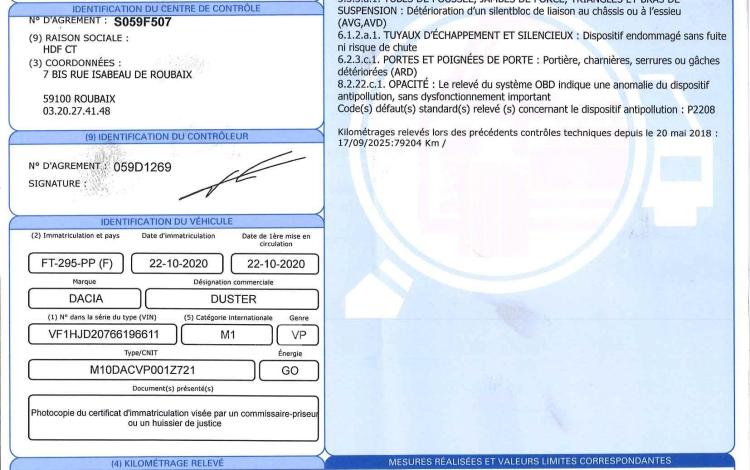 DACIA DUSTER 1.5 BLUEDCI 115ch ESSENTIEL MARRON FT-295-PP