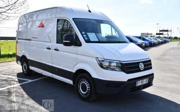 VOLKSWAGEN CRAFTER FOURGON 30 L3H3 2.0 TDI 140ch BUSINESS LINE BLANC FT-861-JQ