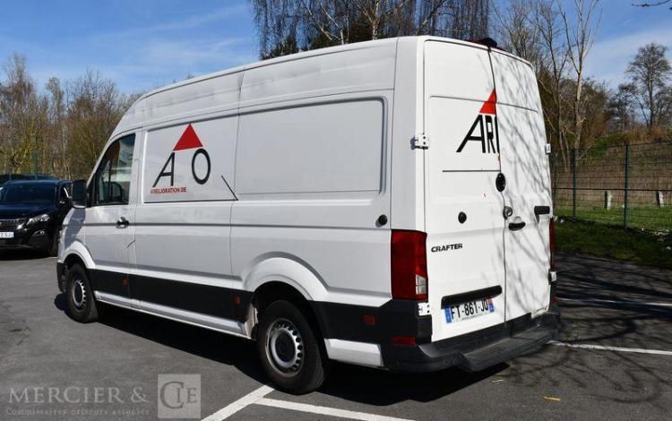 VOLKSWAGEN CRAFTER FOURGON 30 L3H3 2.0 TDI 140ch BUSINESS LINE BLANC FT-861-JQ