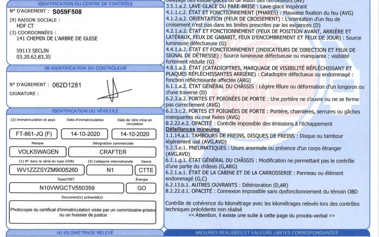 VOLKSWAGEN CRAFTER FOURGON 30 L3H3 2.0 TDI 140ch BUSINESS LINE BLANC FT-861-JQ