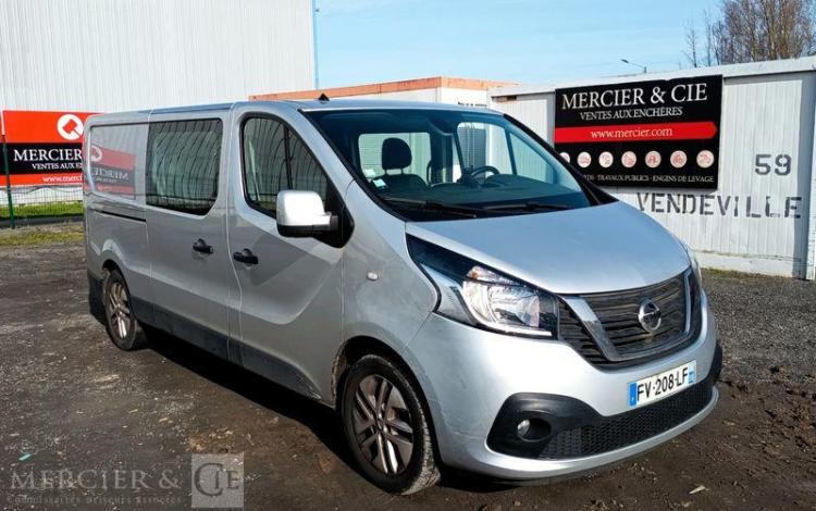 NISSAN NV300 FOURGON 2.0 DCI 145ch – CABINE APPRO – DIESEL – 105234 KMS – ANNEE 2020 GRIS FV-208-LF