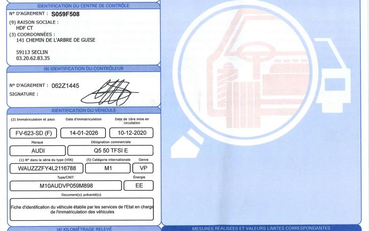 AUDI Q5 50 TFSI-e 299ch PHEV S-LINE QUATTRO S-TRONIC NOIR FV-623-SD