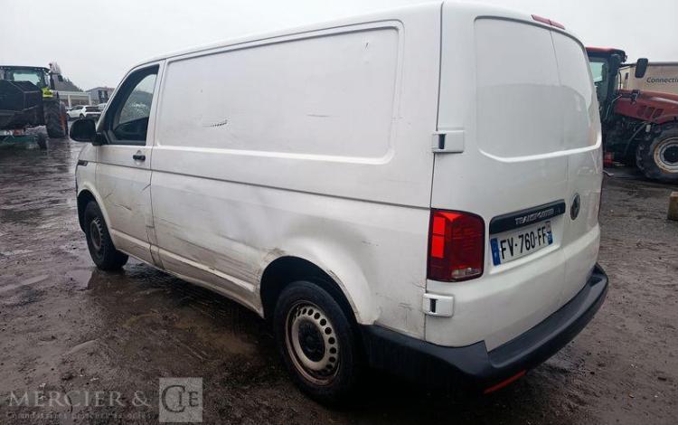 VOLKSWAGEN TRANSPORTER T6 2.0 TDI 110ch 2T8 L1H1 BLANC FV-760-FF