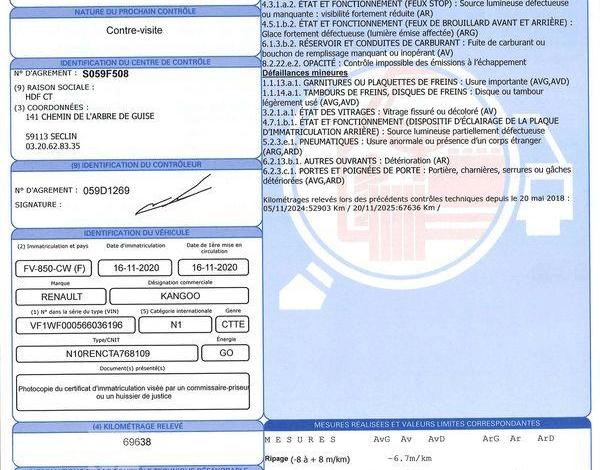 RENAULT KANGOO 1.5 BLUEDCI 95ch GRAND-CONFORT BLANC FV-850-CW