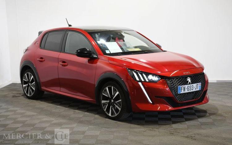 PEUGEOT 208 1.2 PURETECH 130ch GT LINE EAT ROUGE FW-693-JT