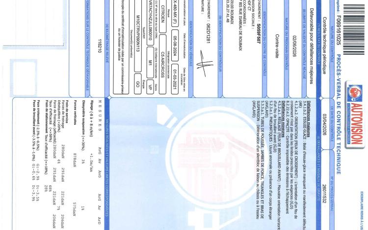 CITROEN C5 AIRCROSS FEEL BLEU FX-480-MX