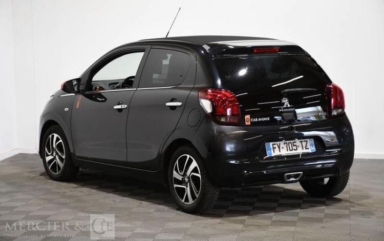 PEUGEOT 108 TOP ! ROLAND GARROS VTI 72 NOIR FY-705-TZ