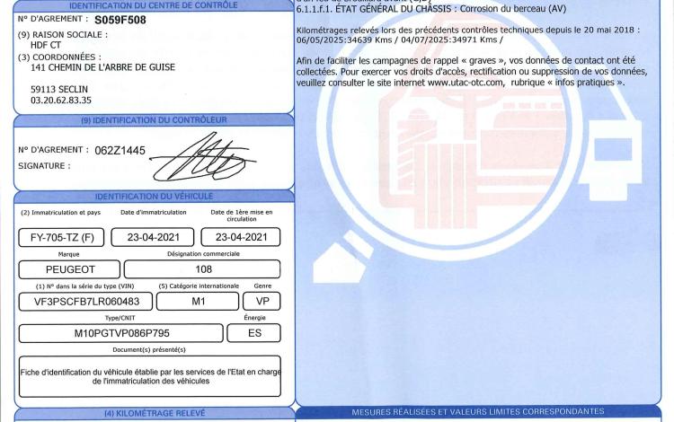 PEUGEOT 108 TOP ! ROLAND GARROS VTI 72 NOIR FY-705-TZ