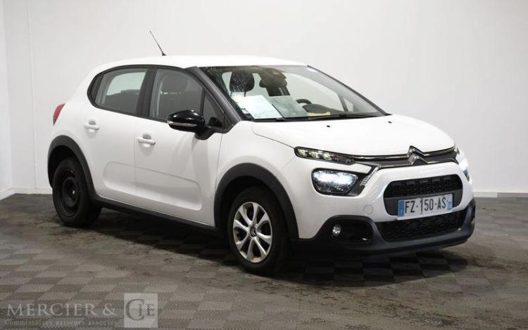 CITROEN C3 1.5 BLUEHDI 100ch FEEL BUSINESS BLANC FZ-150-AS
