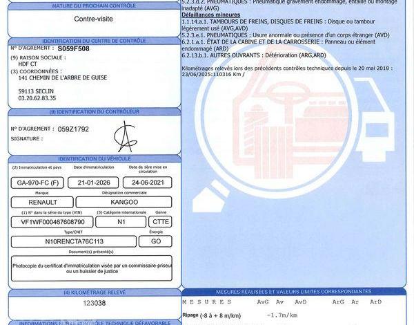 RENAULT KANGOO MAXI 1.5 BLUEDCI 115ch GRAND-CONFORT BLANC GA-970-FC