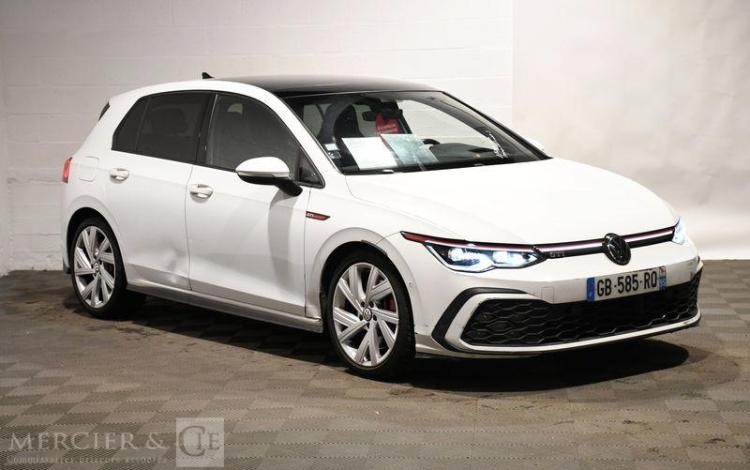 VOLKSWAGEN GOLF 8 2,0 TSI 242CH DSG7 GTI BLANC GB-585-RQ