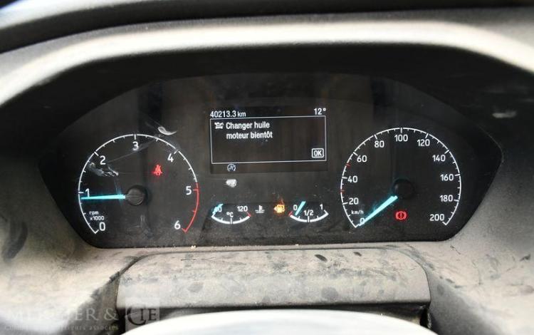 FORD TRANSIT P350 2.0 ECO BLUE BENNE ATTELAGE BLANC GB-638-QB