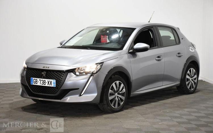 PEUGEOT e-208 135ch 50KWH ACTIVE AUTO-ECOLE GRIS GB-738-XX