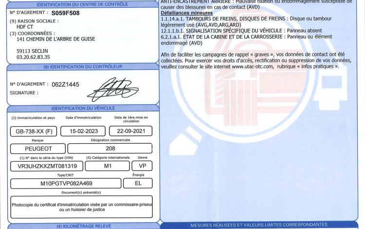 PEUGEOT e-208 135ch 50KWH ACTIVE AUTO-ECOLE GRIS GB-738-XX