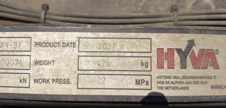 IVECO DAILY 6 CCB 35C16 3,0D 16V 160 CV  EQUIPE BRAS AMPLIROL + 3 BENNES BLANC GB-958-PW