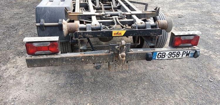 IVECO DAILY 6 CCB 35C16 3,0D 16V 160 CV  EQUIPE BRAS AMPLIROL + 3 BENNES BLANC GB-958-PW