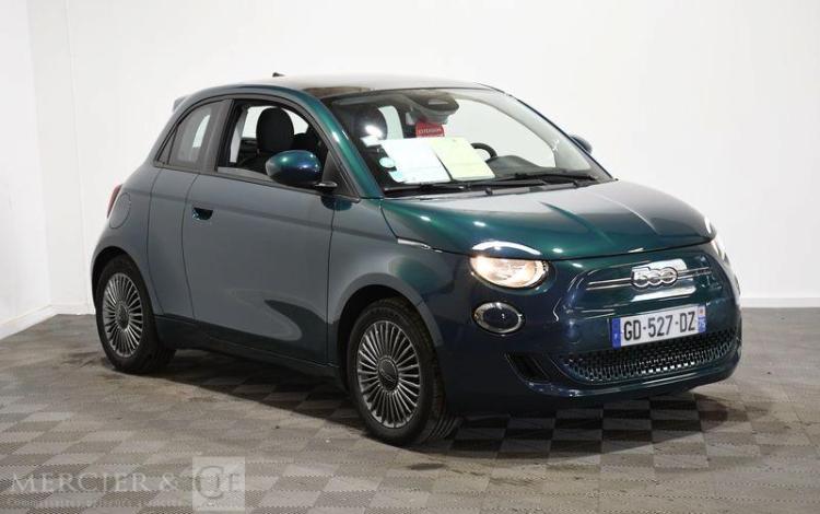 FIAT 500e 42kWh 118ch ICONE BLEU GD-527-DZ