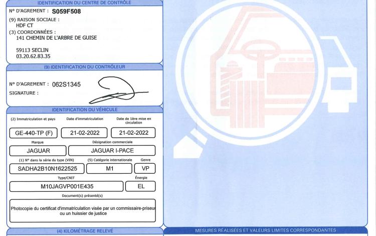 JAGUAR I-PACE EV400 90KWH BLACK AWD BVA GRIS GE-440-TP