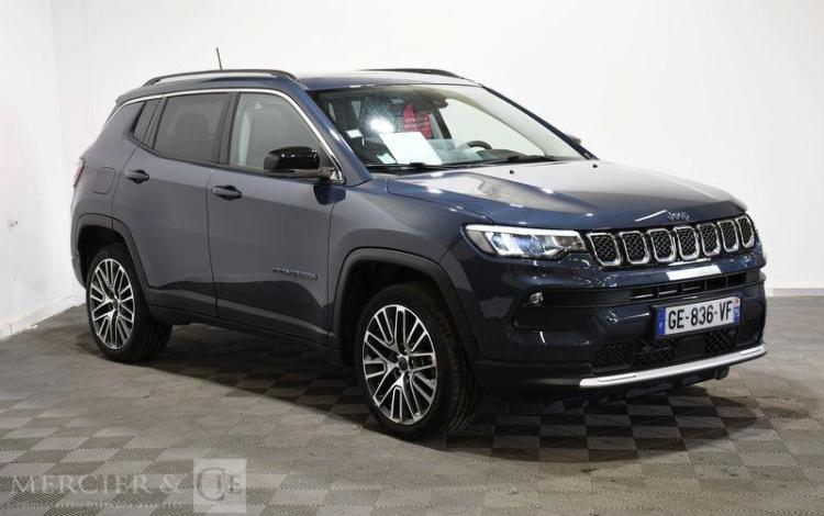 JEEP COMPASS 1.3 GSE T4 190ch PHEV AWD BVA BLEU GE-836-VF