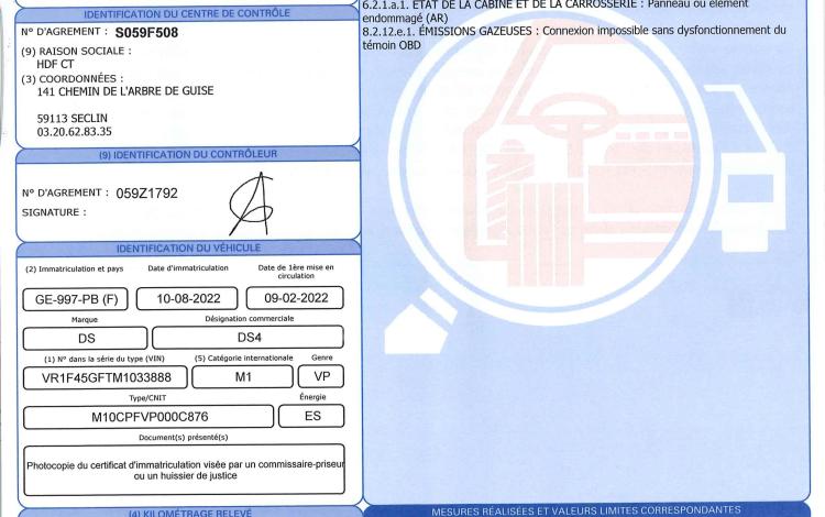 DS DS4 1.6 PURETECH 180ch RIVOLI BVA GRIS GE-997-PB