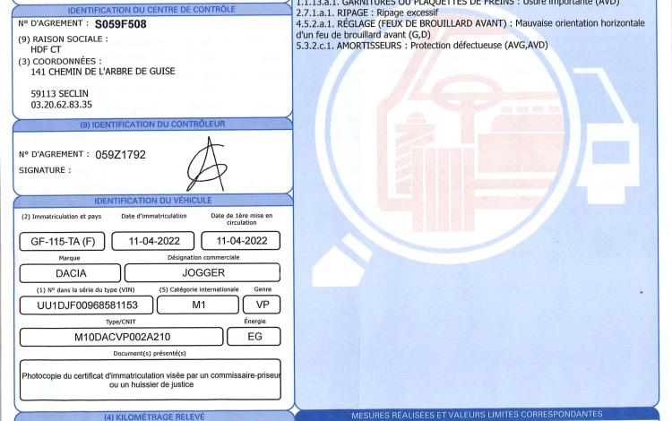 DACIA JOGGER 1.0 ECO-G GPL 100ch CONFORT GRIS GF-115-TA