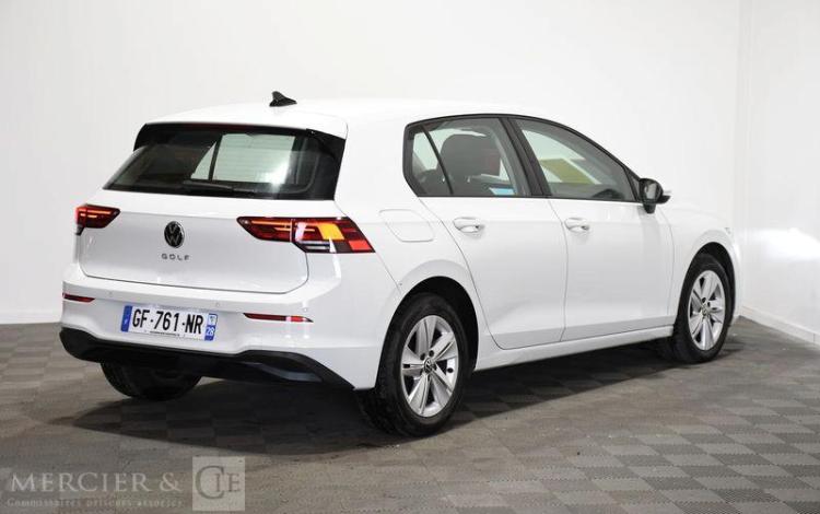 VOLKSWAGEN GOLF VIII SOCIETE 2.0 TDI 115ch LIFE BUSINESS 1ST REVERSIBLE BLANC GF-761-NR
