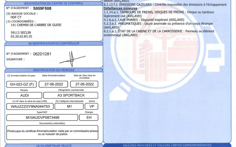 AUDI A3 SPORTBACK 1.5 35 TFSI 150ch MHEV S-LINE S-TRONIC NOIR GH-023-DZ