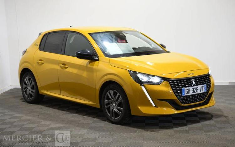 PEUGEOT 208 STYLE BLUEHDI 100 S&S JAUNE GH-326-VT