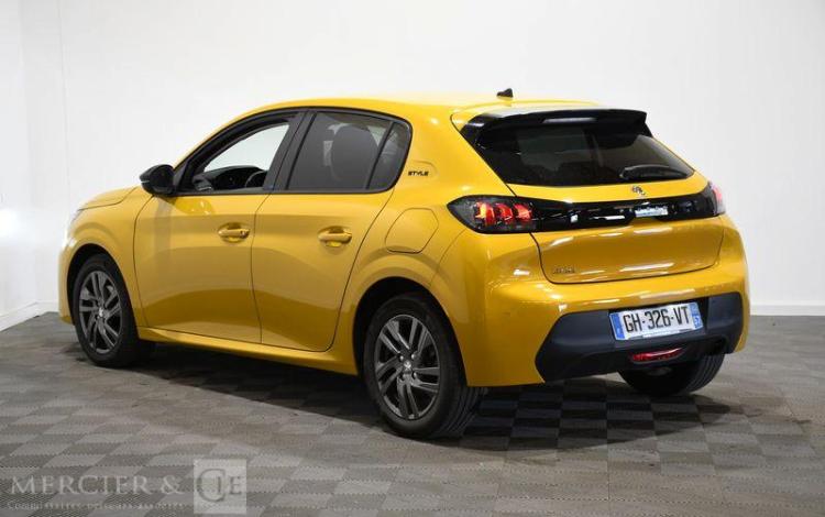 PEUGEOT 208 STYLE BLUEHDI 100 S&S JAUNE GH-326-VT