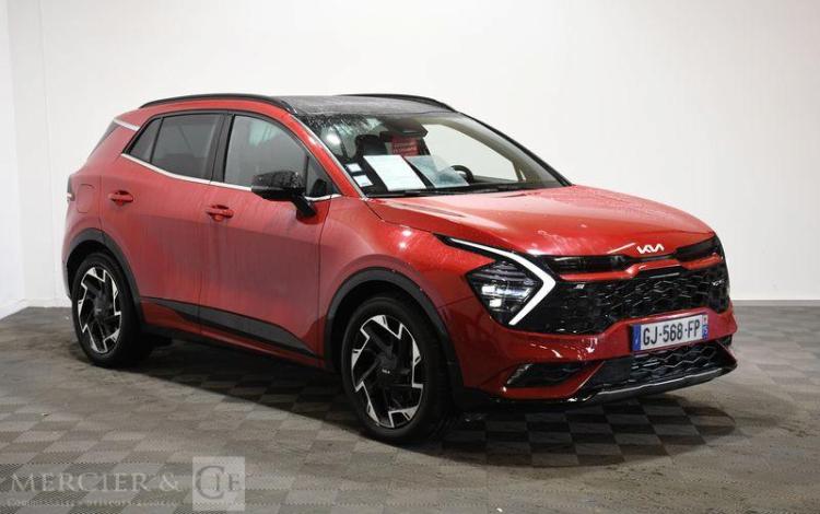 KIA SPORTAGE 1.6 T-GDI 265ch PHEV GT LINE PREMIUM BVA ROUGE GJ-568-FP