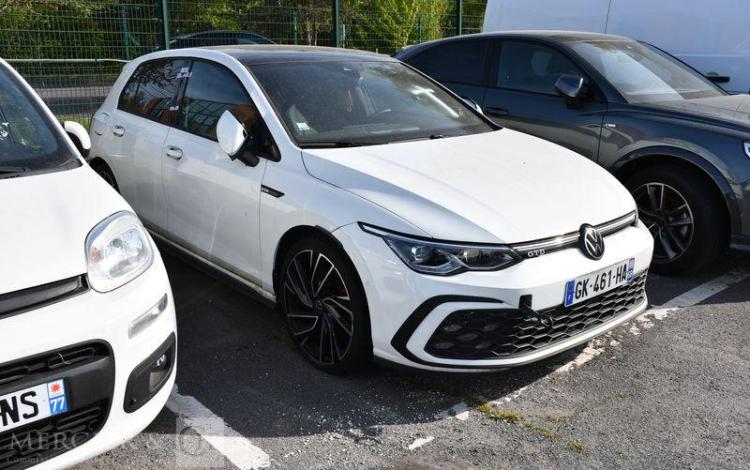 VOLKSWAGEN GOLF VIII 2.0 TDI 200ch SCR GTD DSG BLANC GK-461-HA
