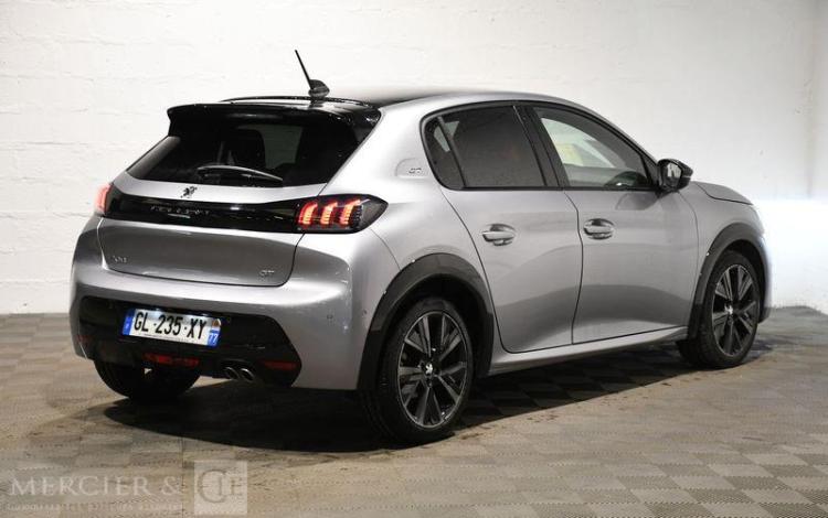 PEUGEOT 208 1.2 PURETECH 130ch GT EAT GRIS GL-235-XY