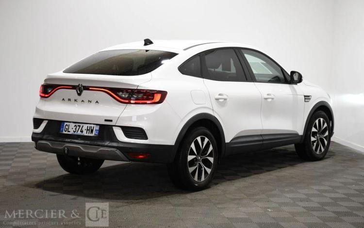 RENAULT ARKANA 1.6 E-TECH 145ch MHEV EVOLUTION BVA BLANC GL-374-HW