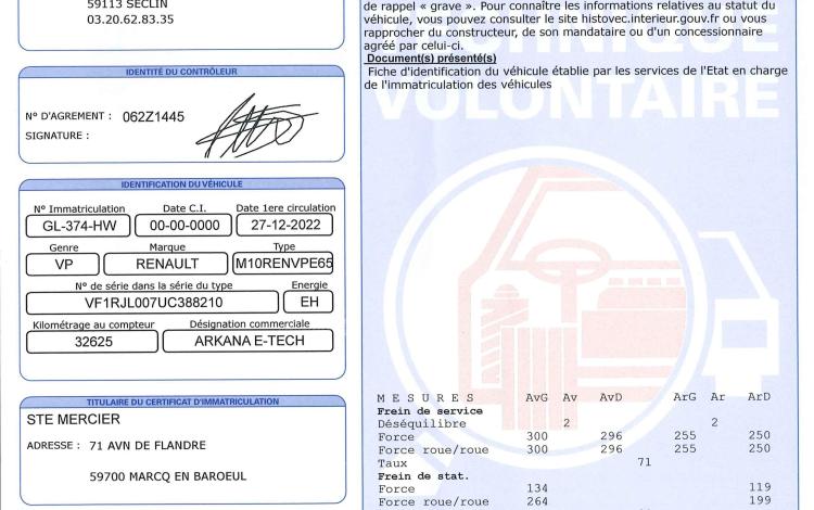 RENAULT ARKANA 1.6 E-TECH 145ch MHEV EVOLUTION BVA BLANC GL-374-HW