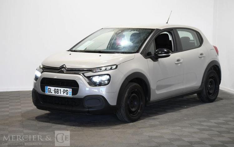 CITROEN C3 1.2 PURETECH 80 FEEL ex-AUTO ECOLE GRIS GL-681-PS