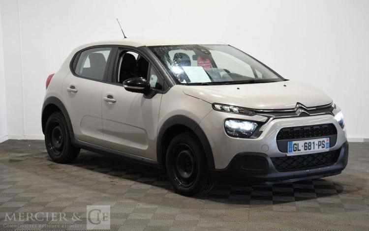 CITROEN C3 1.2 PURETECH 80 FEEL ex-AUTO ECOLE GRIS GL-681-PS