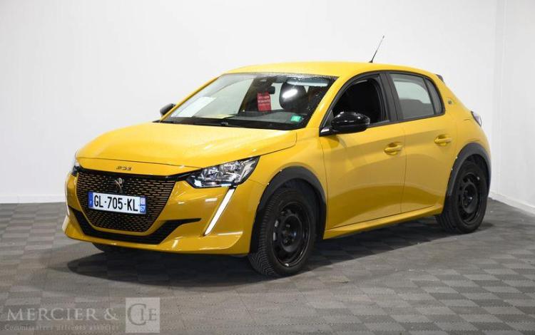PEUGEOT e-208 135ch 50KWH ACTIVE JAUNE GL-705-KL