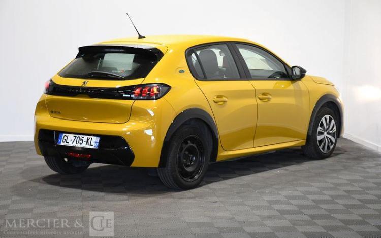 PEUGEOT e-208 135ch 50KWH ACTIVE JAUNE GL-705-KL