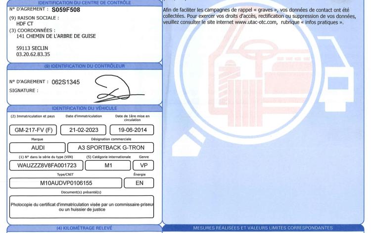 AUDI A3 SPORTBACK 1.4 G-TRON 110 AMBITION S-TRONIC BLEU GM-217-FV