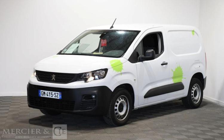 PEUGEOT PARTNER M 650kg BLUEHDI 100 BLANC GM-415-SZ