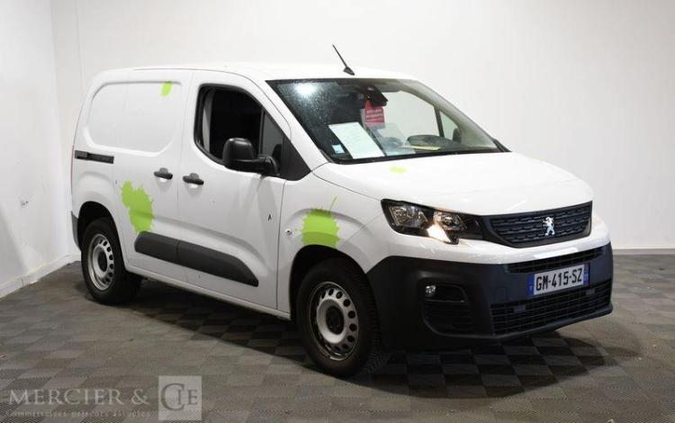 PEUGEOT PARTNER M 650kg BLUEHDI 100 BLANC GM-415-SZ