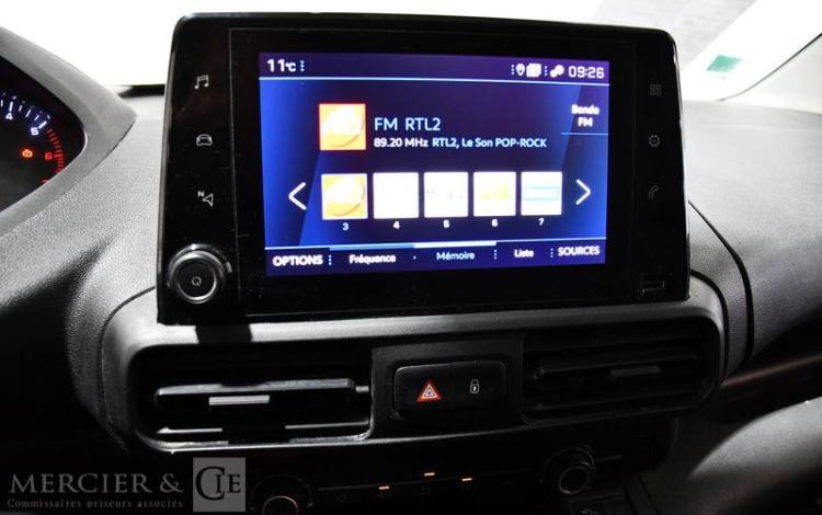 PEUGEOT PARTNER M 650kg BLUEHDI 100 BLANC GM-415-SZ