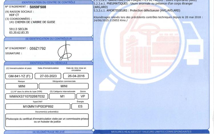 MINI COOPER 2.0 190 COOPER S GRIS GM-841-YZ