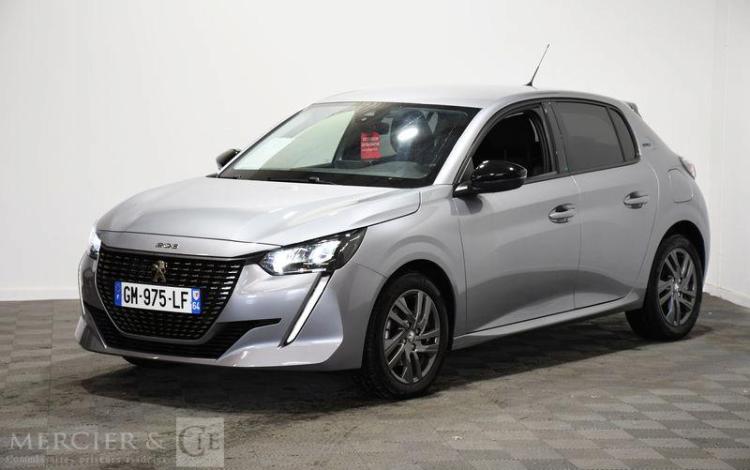 PEUGEOT 208 1.2 PURETECH 100ch STYLE GRIS GM-975-LF