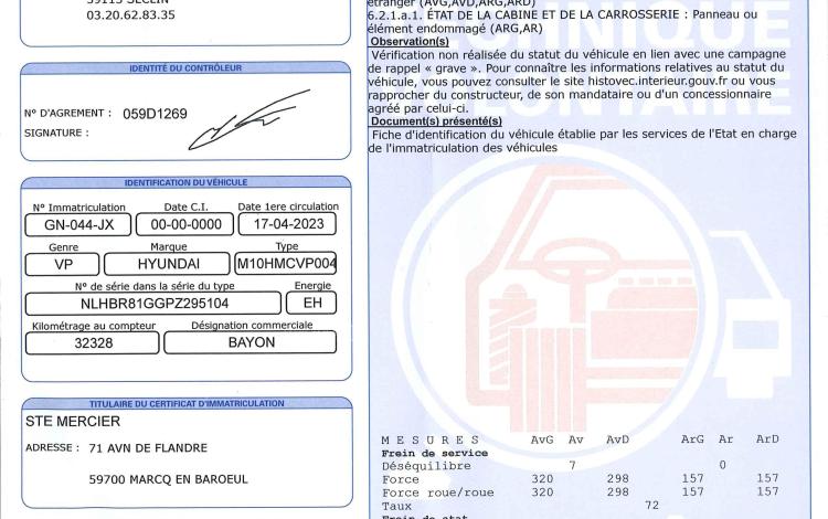 HYUNDAI BAYON 1.0 T-GDI 100ch MHEV EXECUTIVE DCT ROUGE GN-044-JX