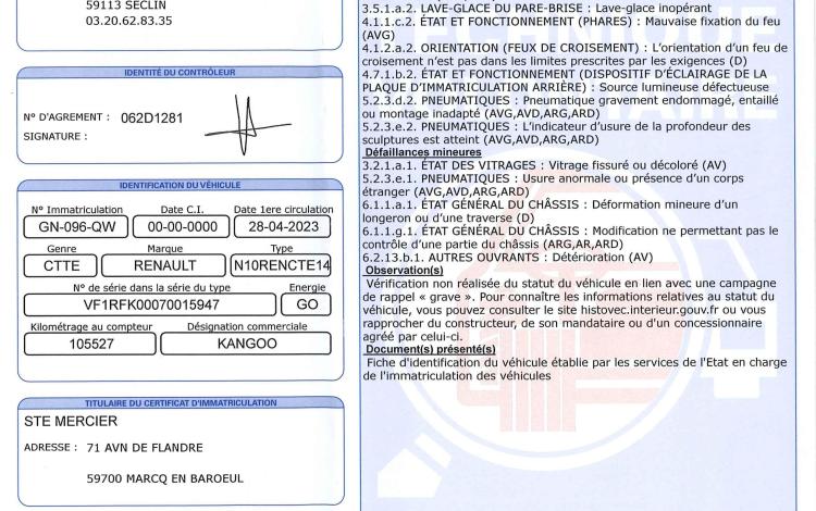 RENAULT KANGOO GD CFT BLUE DCI 95 BLANC GN-096-QW