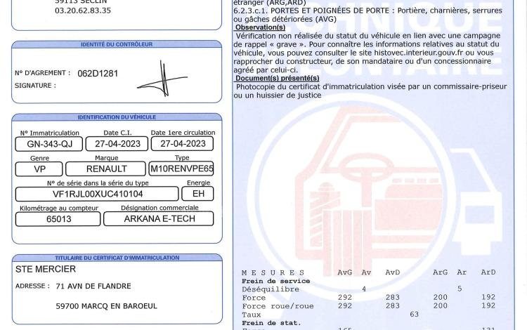 RENAULT ARKANA 1.6 E-TECH 145ch MHEV TECHNO BVA GRIS GN-343-QJ